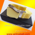 golden zinc alloy belt buckle with different specification